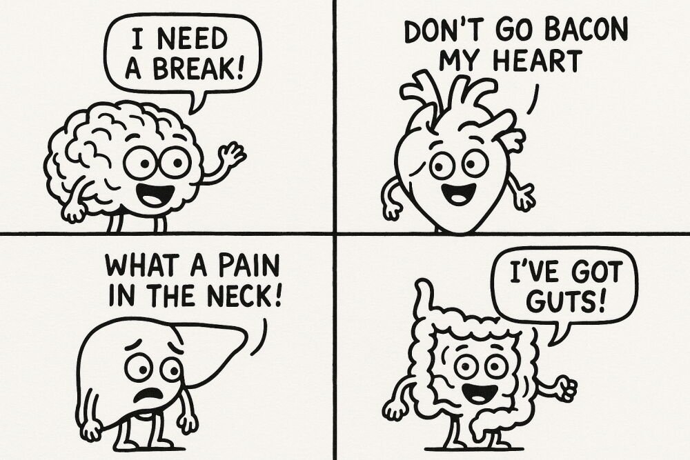 200+ Anatomy Puns & Jokes to Keep Your Funny Bone Alive