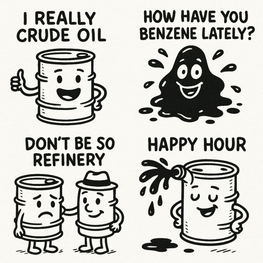 260+ Oil Puns and Jokes: Hilarious One-Liners to Keep You Lubricated